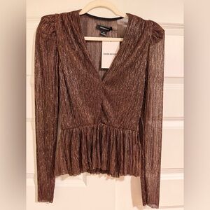 Sabina Musayev Vneck Blouse